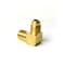 Thrifco Plumbing No. 49 1/4 Inch x 1/8 Inch Brass Flare MIP 90 Elbow 4401145 - alternate 2